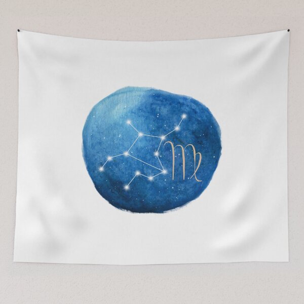 Item preview, Virgo Zodiac Sign Constellation Astrology  designed and sold by Designedbysm.