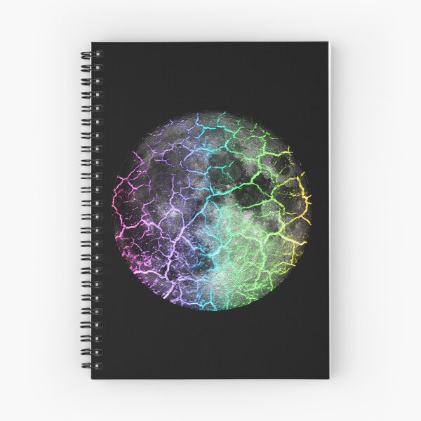 Item preview, Moon rainbow lava cracking designed and sold by jc007.