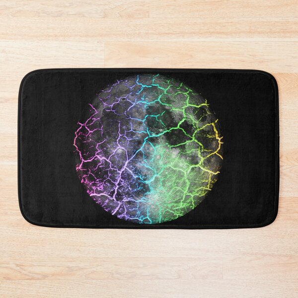 Item preview, Moon rainbow lava cracking designed and sold by jc007.