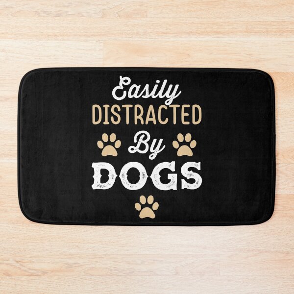 Item preview, Easily distracted by dogs designed and sold by rehatschek.