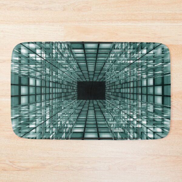 Item preview, Cube Abstract pattern, geometric, 3d, computer, sci fi, science fiction designed and sold by Nostrathomas66.