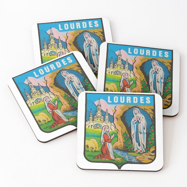 Item preview, Lourdes Decal designed and sold by Decal Mania.