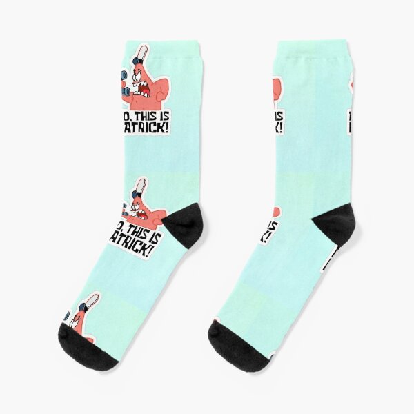 Spongebob & Patrick Crew Sock - John's Crazy Socks