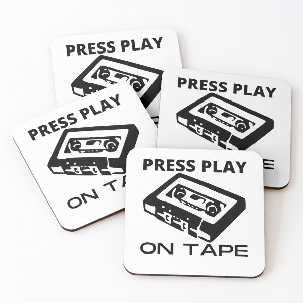 Item preview, press play on tape designed and sold by TThousand.