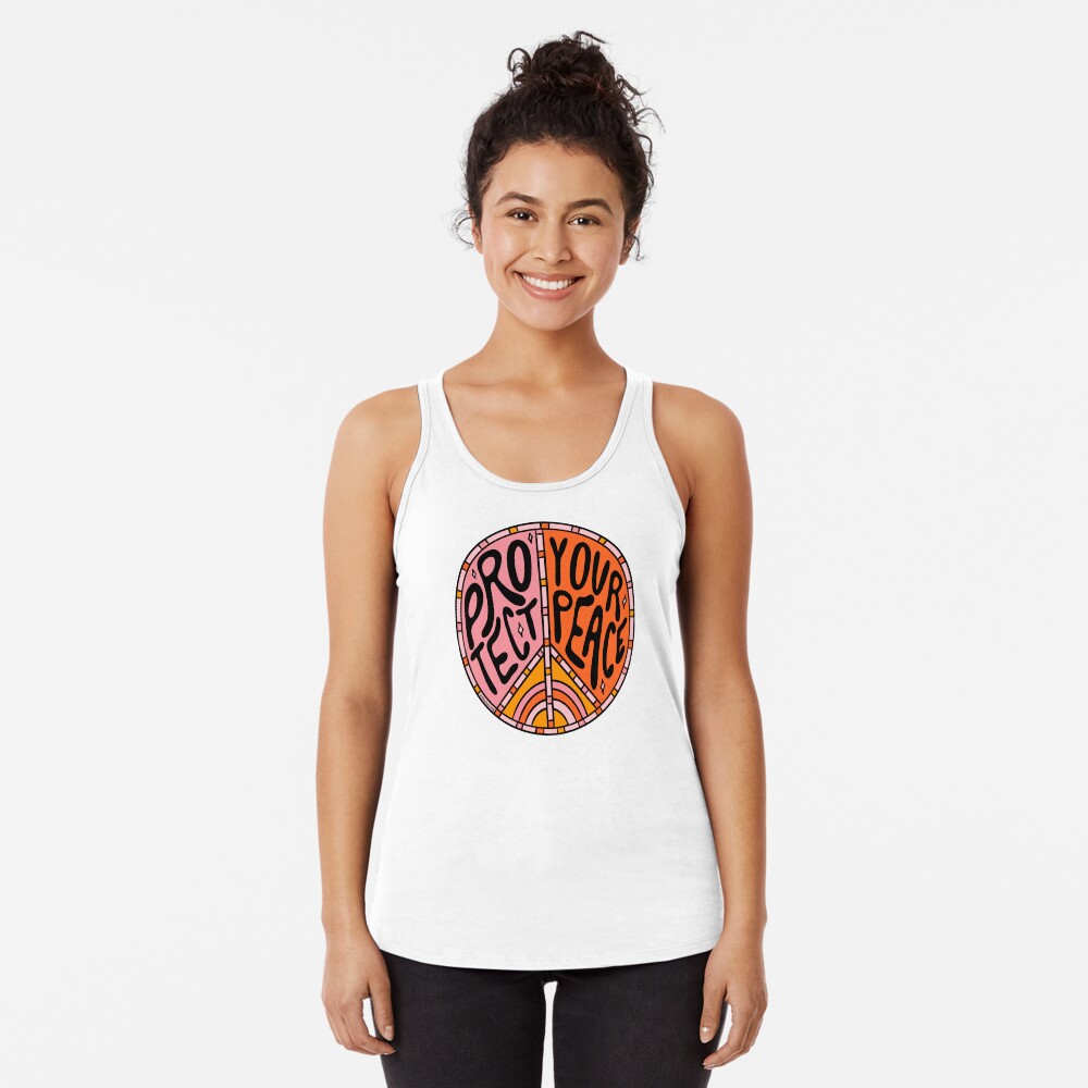 Item preview, Racerback Tank Top designed and sold by doodlebymeg.