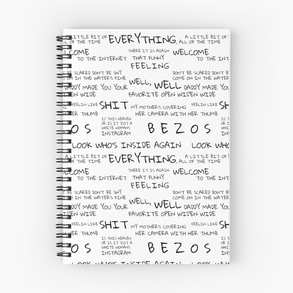 Item preview, Spiral Notebook designed and sold by itsNotChole.
