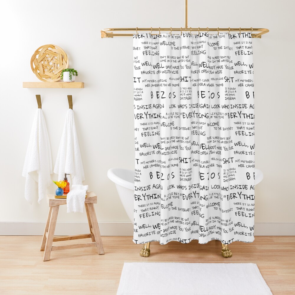 Item preview, Shower Curtain designed and sold by itsNotChole.