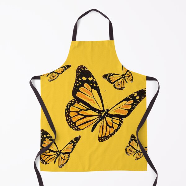Item preview, GOLD COLOR MONARCH BUTTERFLY PATTERN ABSTRACT ART designed and sold by sharlesart.