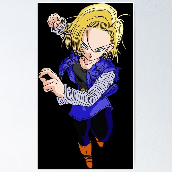 Download Dragon Ball Z, Android 18, Animal. Royalty-Free Vector