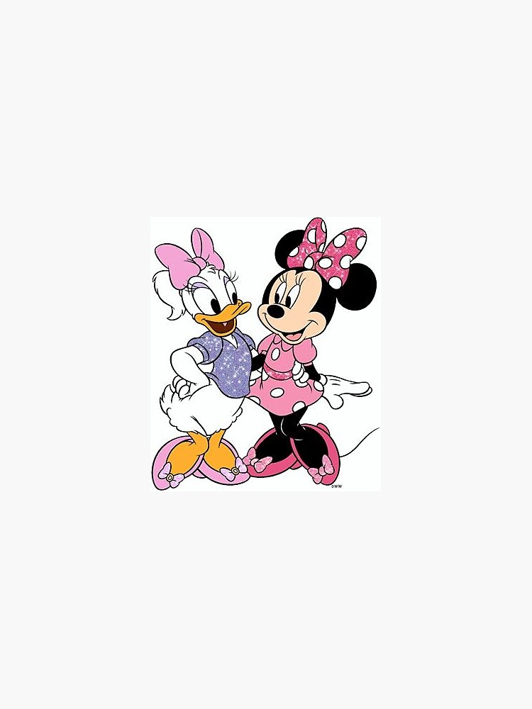 Minnie and daisy Sticker by cricri33190