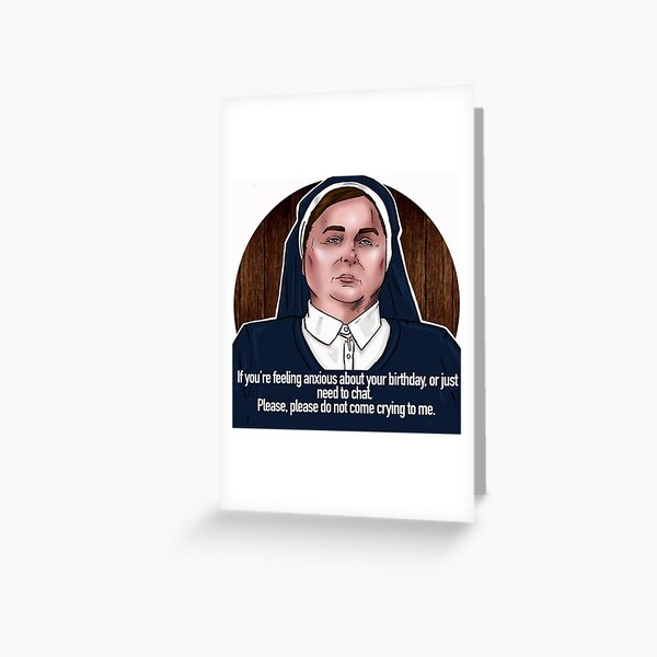 Item preview, Celebrating the icons - Sister Michael from Derry Girls designed and sold by Martynwithay.