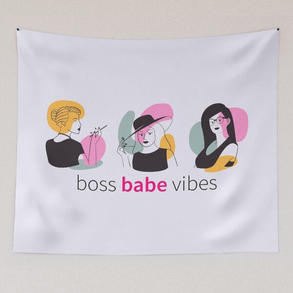 Item preview, Boss Babe Vibes designed and sold by stilbon.