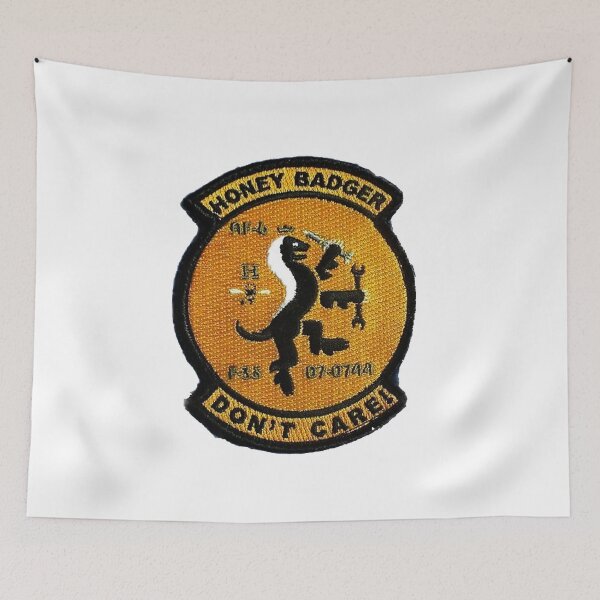 Item preview, HONEY BADGERS F35 SQUAD designed and sold by THE AMERICAN TEEVANGELIST.