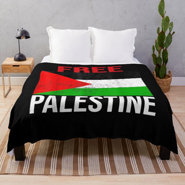 Item preview, Free Gaza Free Palestine Flag Arabic Human Rights Vintage  designed and sold by laurader.