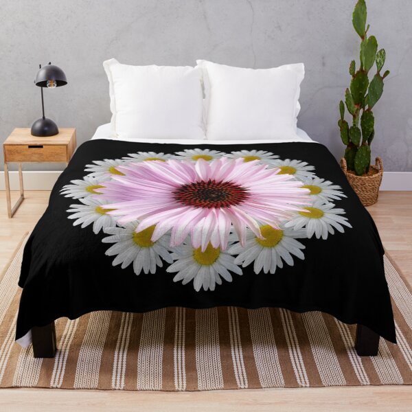 Item preview, Coneflower flowers pink daisies blossoms flower pink designed and sold by rhnaturestyles.