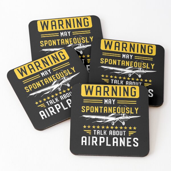 Item preview, Warning May Spontaneously Talk About Airplanes Mechanic  designed and sold by jerrie9.