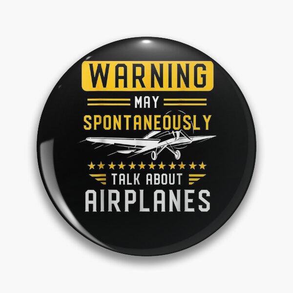 Item preview, Warning May Spontaneously Talk About Airplanes Mechanic  designed and sold by jerrie9.