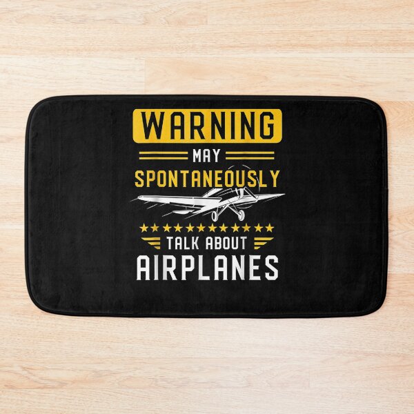 Item preview, Warning May Spontaneously Talk About Airplanes Mechanic  designed and sold by jerrie9.