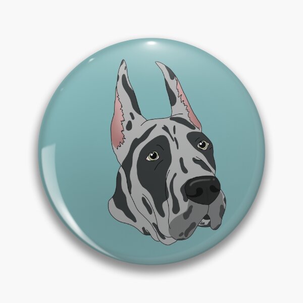 Item preview, Grey Harlequin Great Dane  designed and sold by KantstandyaC.