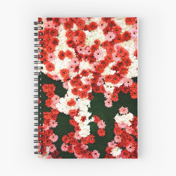 Item preview, Pink, White and Red Flowers on Black Photograph designed and sold by Bumblefuzzies.