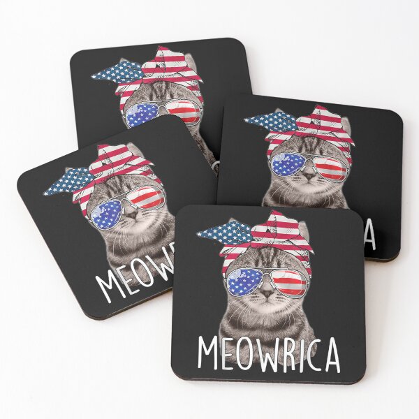 Item preview, 4th Of July Day Of Independence Meowrica 'meowrica Cat Owner  designed and sold by laurader.