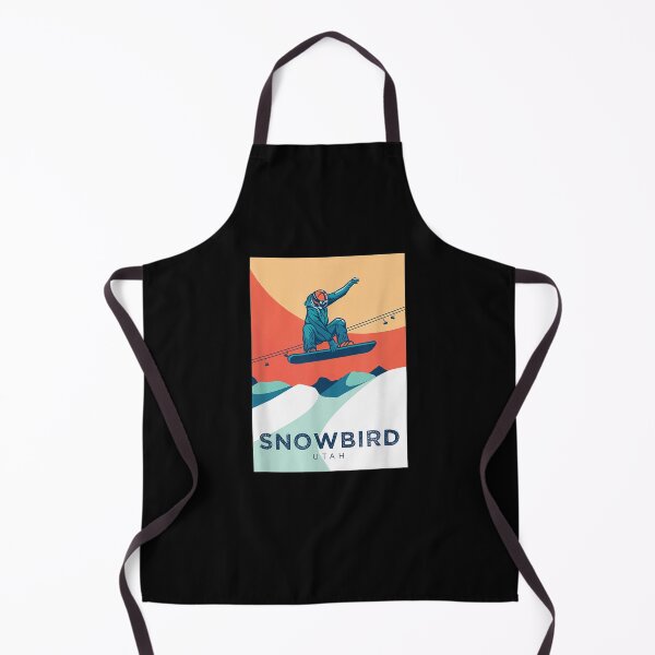 Artikelvorschau, Utah Snowbird Snowboard Skigebiet Schnee Wintersport Geschenk entworfen und verkauft von jerrie9.