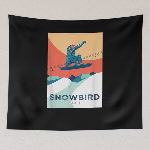 Item preview, Utah Snowbird Snowboard Ski Resort Snow Winter Sports Gift  designed and sold by jerrie9.