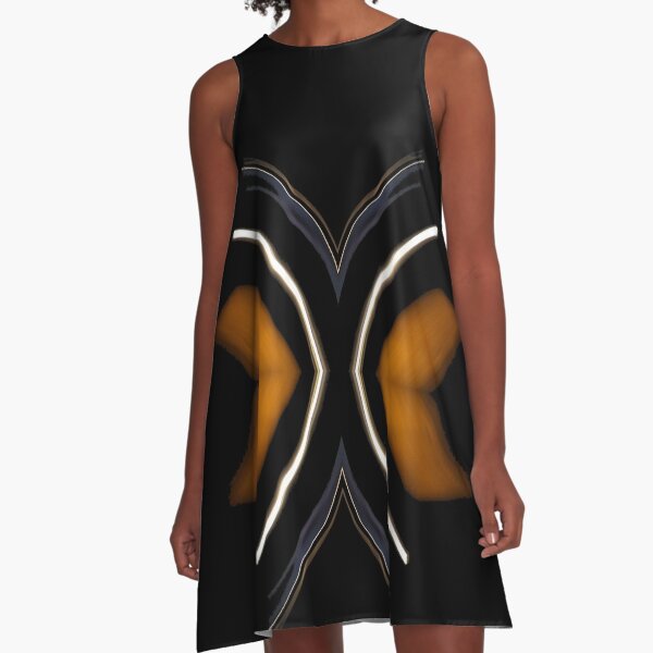abstract 631 A-Line Dress