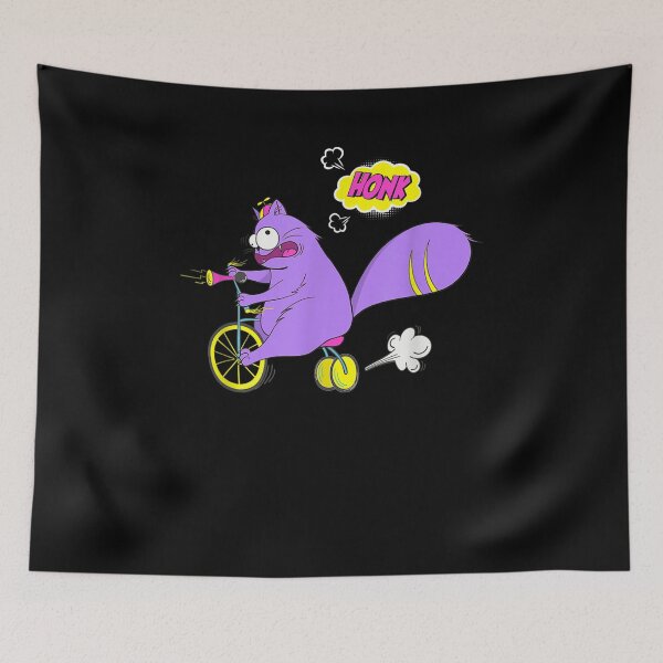 Item preview, Purple Cat On A Bike Kitten Lover Cycling Bicycle  designed and sold by laurader.