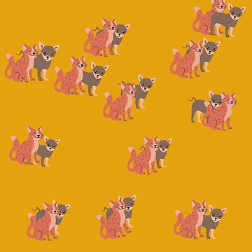 Artwork thumbnail, Simple cats and dogs 3 by Zachlogic