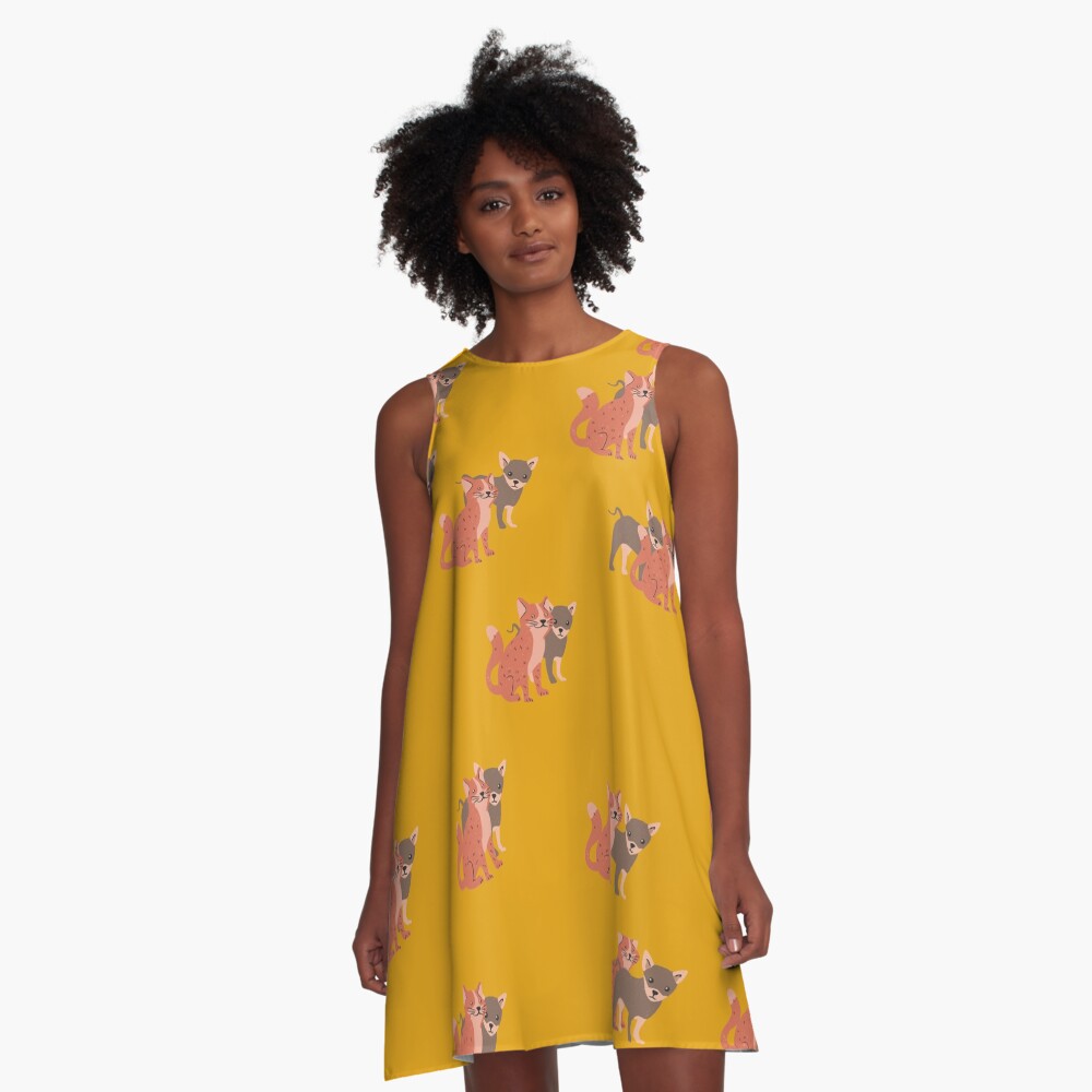 Item preview, A-Line Dress designed and sold by Semapemodiba.