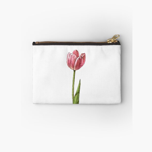 Item preview, Watercolor flower - Pink tulip designed and sold by AquarellChill.