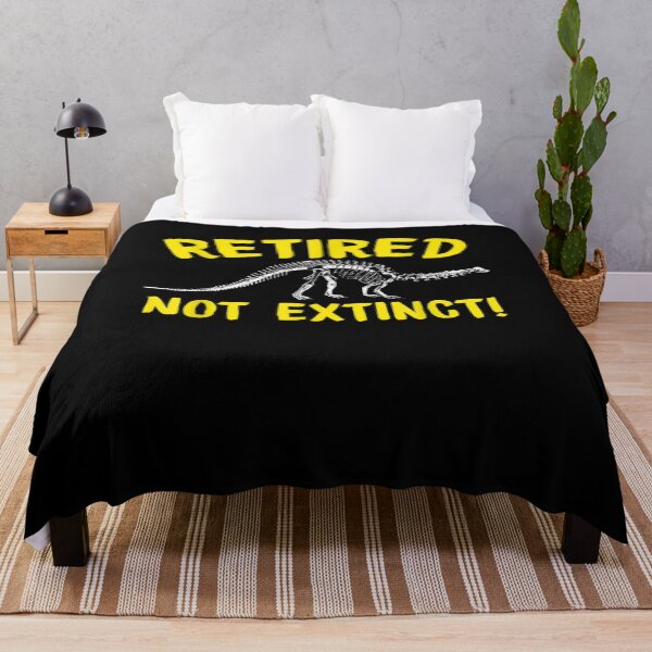 Item preview, Retired Not Extinct Funny Sarcastic Retirement Humor designed and sold by jerrie9.