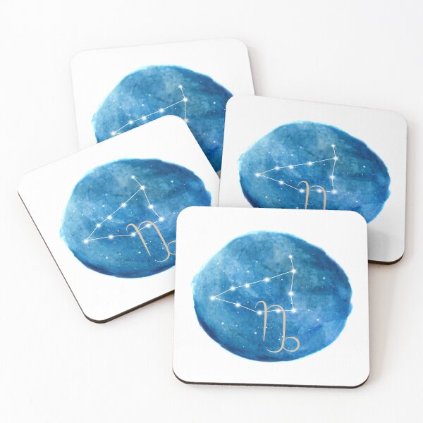 Artikelvorschau, Sternzeichen Steinbock Sternbild Astrologie entworfen und verkauft von Designedbysm.
