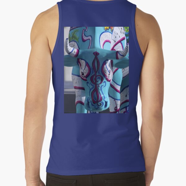 Painted Cow by Cathedral Youth, Ebrington Square Derry Tank Top