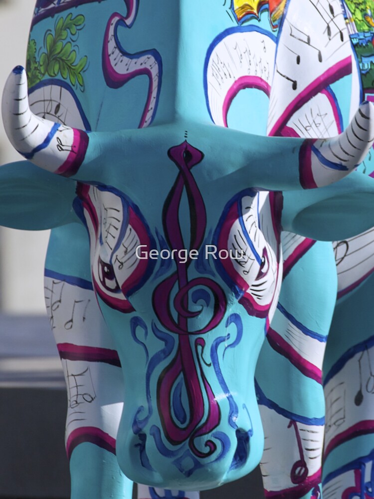 Painted Cow by Cathedral Youth, Ebrington Square Derry by VeryIreland