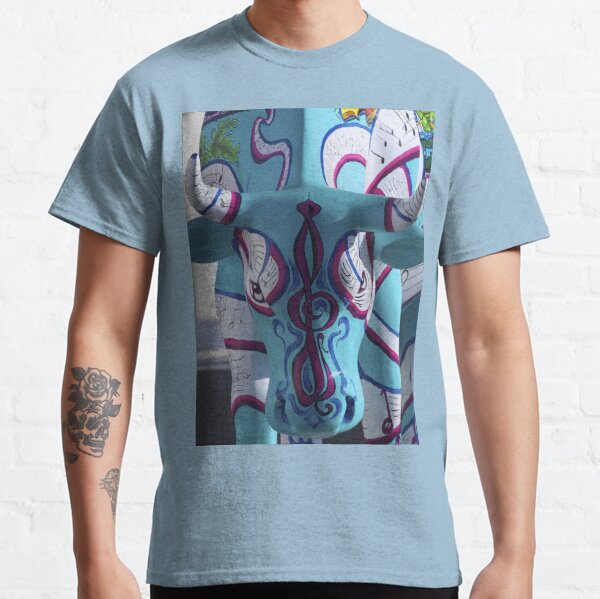 Painted Cow by Cathedral Youth, Ebrington Square Derry Classic T-Shirt