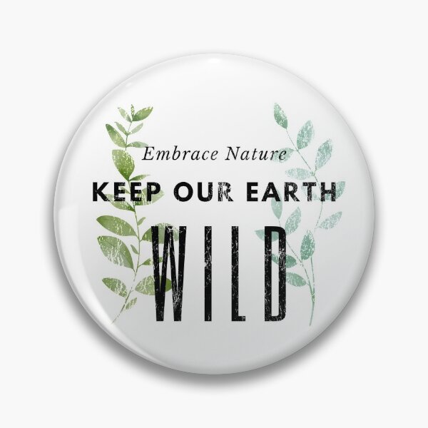Item preview, Rewilding - Keep Earth Wild - Regenerative Agriculture - Save Our Soil - Reverse Climate Change designed and sold by WildBerryArt.