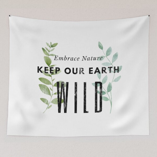 Item preview, Rewilding - Keep Earth Wild - Regenerative Agriculture - Save Our Soil - Reverse Climate Change designed and sold by WildBerryArt.