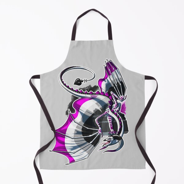 Item preview, Ace Pride Dragon designed and sold by Kimberly Holbrook Arts.
