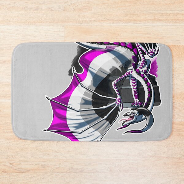 Item preview, Ace Pride Dragon designed and sold by Kimberly Holbrook Arts.