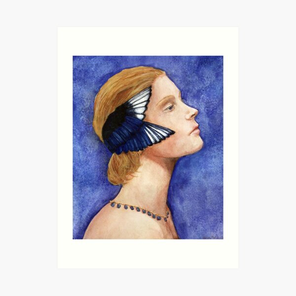 Sonata in Blue Art Print