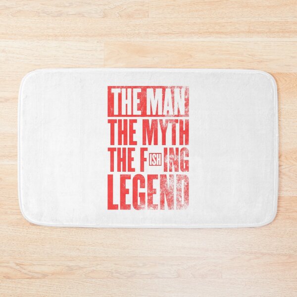 Item preview, The Man The Myth The Fishing Legend designed and sold by Chris Pierre Art.