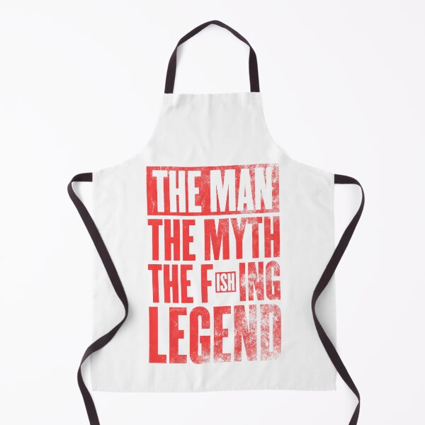 Item preview, The Man The Myth The Fishing Legend designed and sold by Chris Pierre Art.