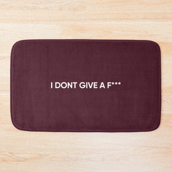Item preview, I dont give a faaaak | Funny Quote designed and sold by PabloPatterns.
