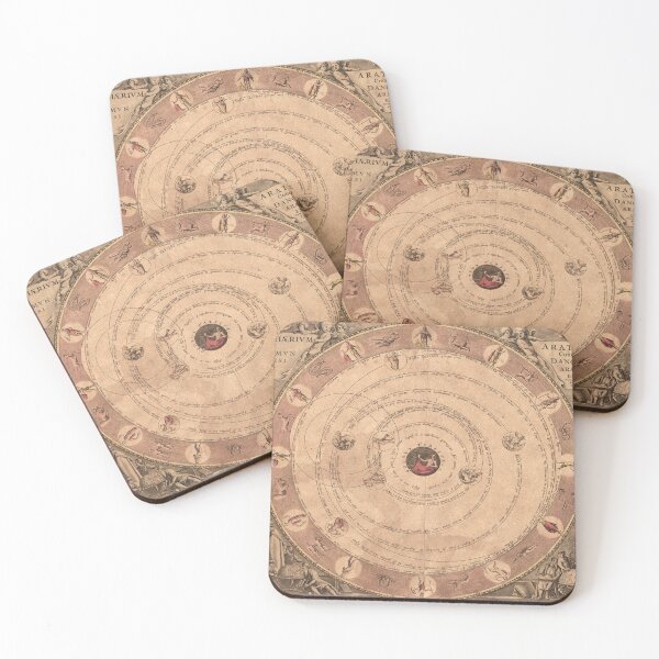Item preview, 18th Century Astrology Zodiac Chart - Vintage Astronomy designed and sold by OddPop.
