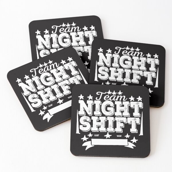 Item preview, Team Night Shift Funny Worker Saying  designed and sold by Norstyle.