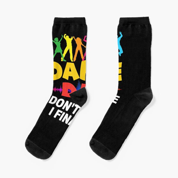 Novelty Dance Socks for Women who Love to Dance, Funny Gifts for Dance –  Happypop