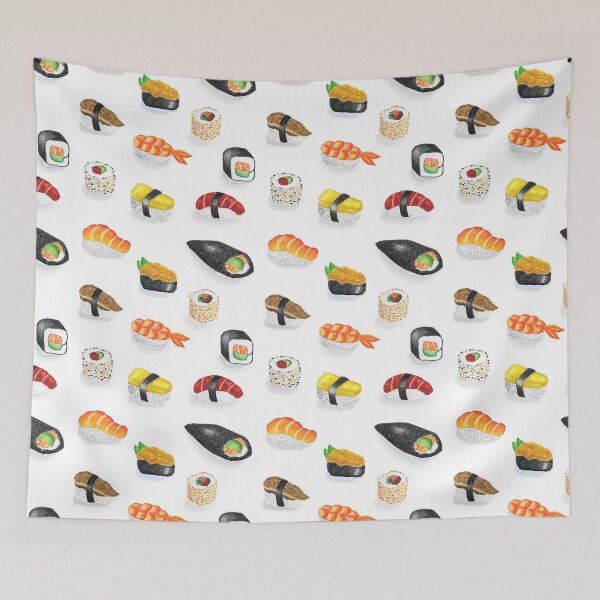 Item preview, Sushi Pattern designed and sold by Julie Erin Designs.