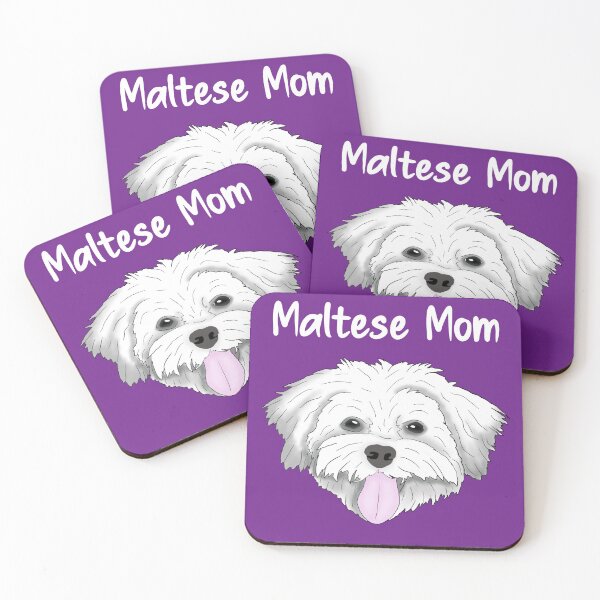 Item preview, Copy of Copy of Maltese Mom (white text) designed and sold by EmyBeeDesigns.